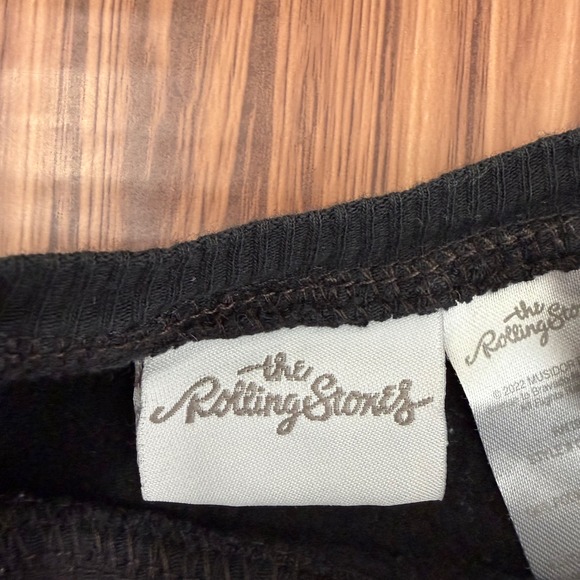 The Rolling Stones Newborn US Tour 78 Graphic Sweatshirt Black NB Pullover - Picture 3 of 4